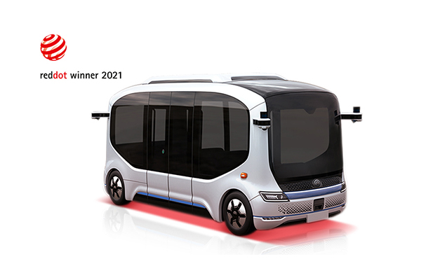 Yutong Autonome Bus Xiaoyu 2.0 vandt Red Dot Award, den mest autoritative og professionelle pris inden for industriel design globalt.