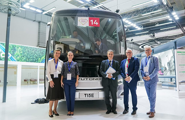 Yutong vandt Busworld Award 2023 Design Award og Økologi Award.