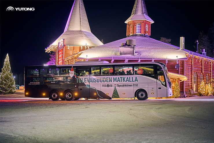 Yutong Bus T15E fremviser fremragende batteriydelse og kørselsafstand i Finland-udfordringen