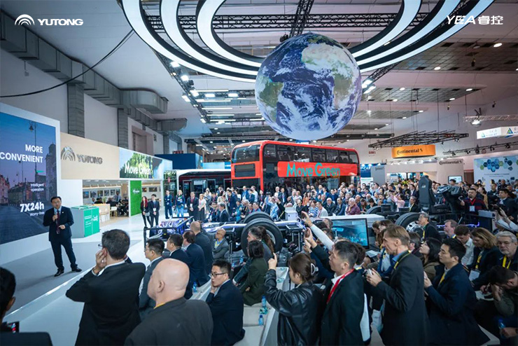 Yutong vinder to priser på Busworld Europe 2023