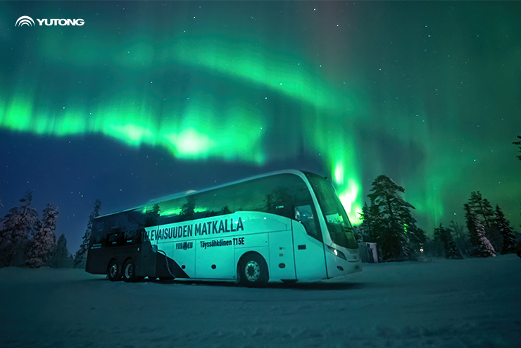 Yutong Bus T15E fremviser fremragende batteriydelse og kørselsafstand i Finland-udfordringen