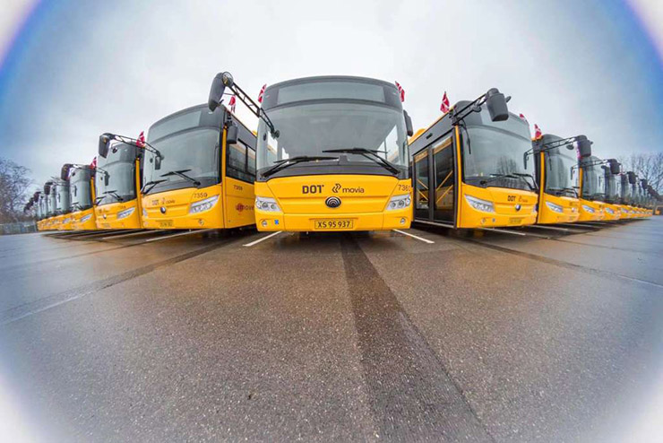 Yutong IoV System introduceret i Danmark som en ny mode for udenlandske tjenester