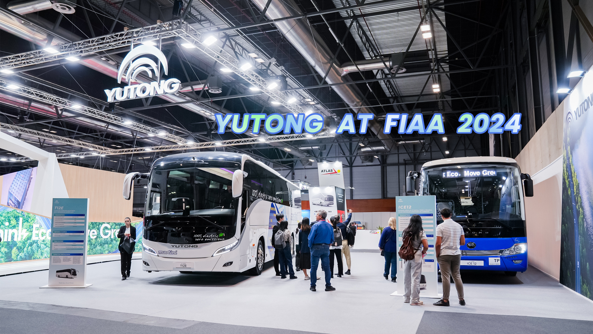 Yutong på FIAA: Præsenterer Brandstyrke og Fremtidig Vision til Over 40 Medieudsendelser