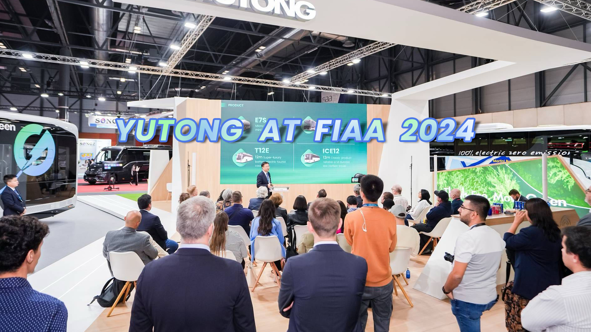 Yutong Busser på FIAA 2024: Vist Excellence i Nye Energi Busser