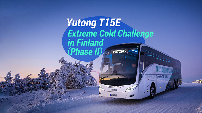 Yutong T15E Ekstrem Kulde Udfordring Fase II