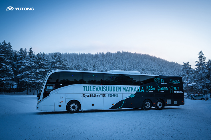 Hvordan Yutong Elektrisk Bus opnår hundreder af kilometer i ekstrem kulde