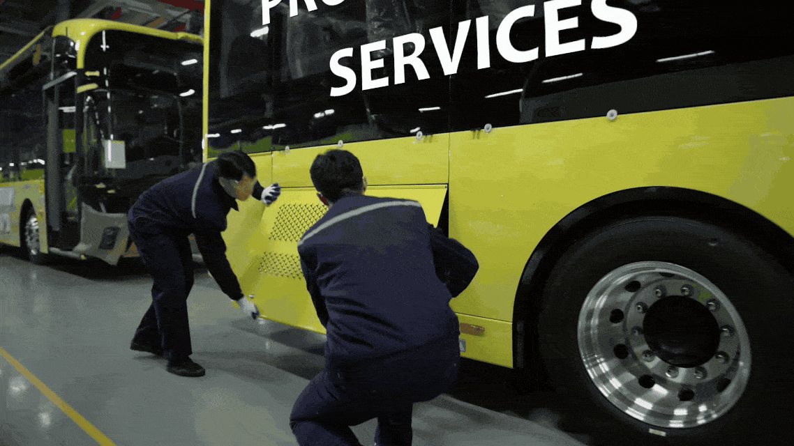 Yutongs internationale servicebrandimage er blevet revitaliseret og baner vejen for intelligent mobilitet gennem ultrafleksible løsninger