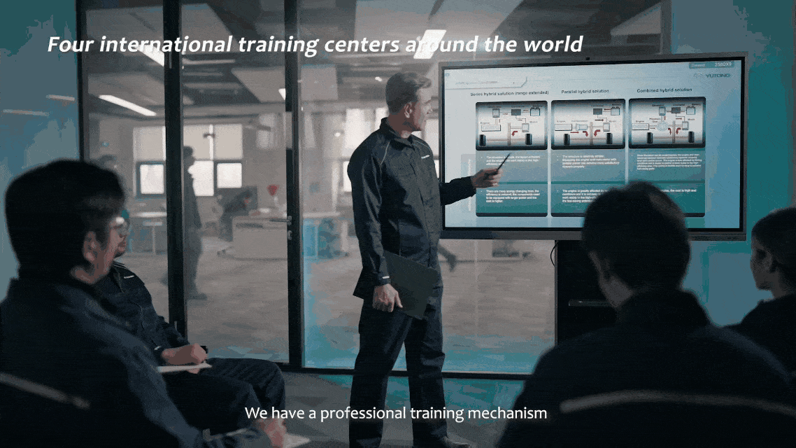 Yutongs internationale servicebrandimage er blevet revitaliseret og baner vejen for intelligent mobilitet gennem ultrafleksible løsninger