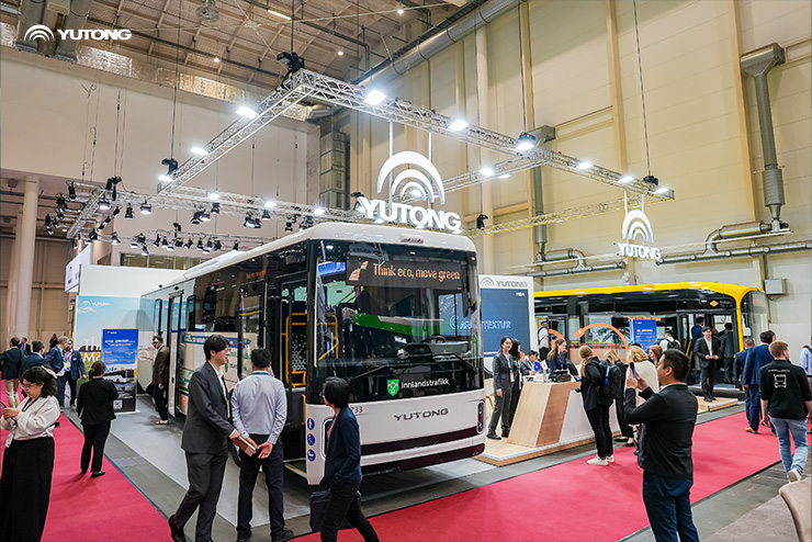 Yutong lancerer ny generation af batterielektrisk intercitybus IC12E på UITP-topmødet i Hamborg 2025 og fremviser innovation inden for elektrificering