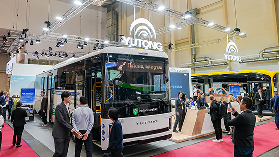 Yutong lancerer ny generation af batterielektrisk intercitybus IC12E på UITP-topmødet i Hamborg 2025 og fremviser innovation inden for elektrificering