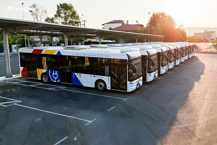 Yutong leverer Grækenland en Komplet Energiomstillingløsning og Baner Vejen for en Grøn Transportfremtid