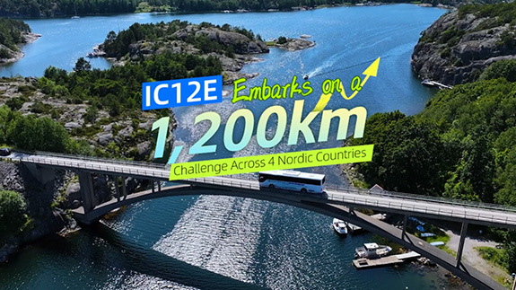 IC12E begiver sig ud på en 1.200 km udfordring gennem 4 nordiske lande