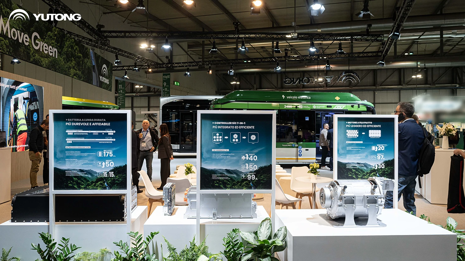 From Intercity to Microcirculation: Yutong Showcases Full-Scenario New Energy Lineup at Next Mobility Exhibition