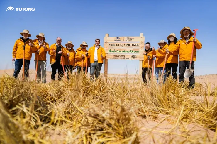 Yutong Bus Rapporterer Fortsat Salgsfremgang I 2025 Og Fremmer Bæredygtig Kollektivtransport på Verdensplan